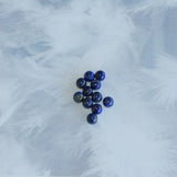 Ronde 10 - Lapis-Lazuli naturelle bleu royal (5 pces)