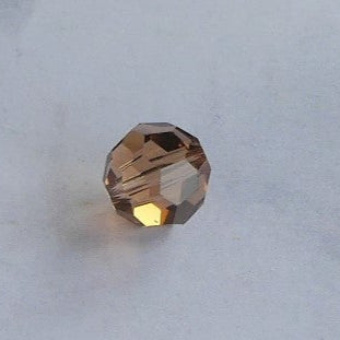 Perle de cristal Swarovski - Topaze fumée claire