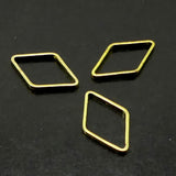 Link losange doré petit (10 pces)