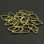 Link losange doré petit (10 pces)