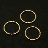 Link Rotari doré 10 mm (10 pces)