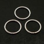 Link Rotari argenté 16 mm (10 pces)