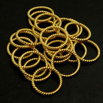 Link Rotari doré 16 mm (10 pces)