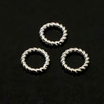 Link Rotari argenté 6 mm (10 pces)