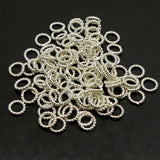 Link Rotari argenté 6 mm (10 pces)