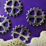 Charms - Engrenage argenté 14 mm (1 pce)