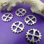 Charms - Engrenage argenté 14 mm (1 pce)