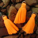 Pompon orange fluo  (1 pce)