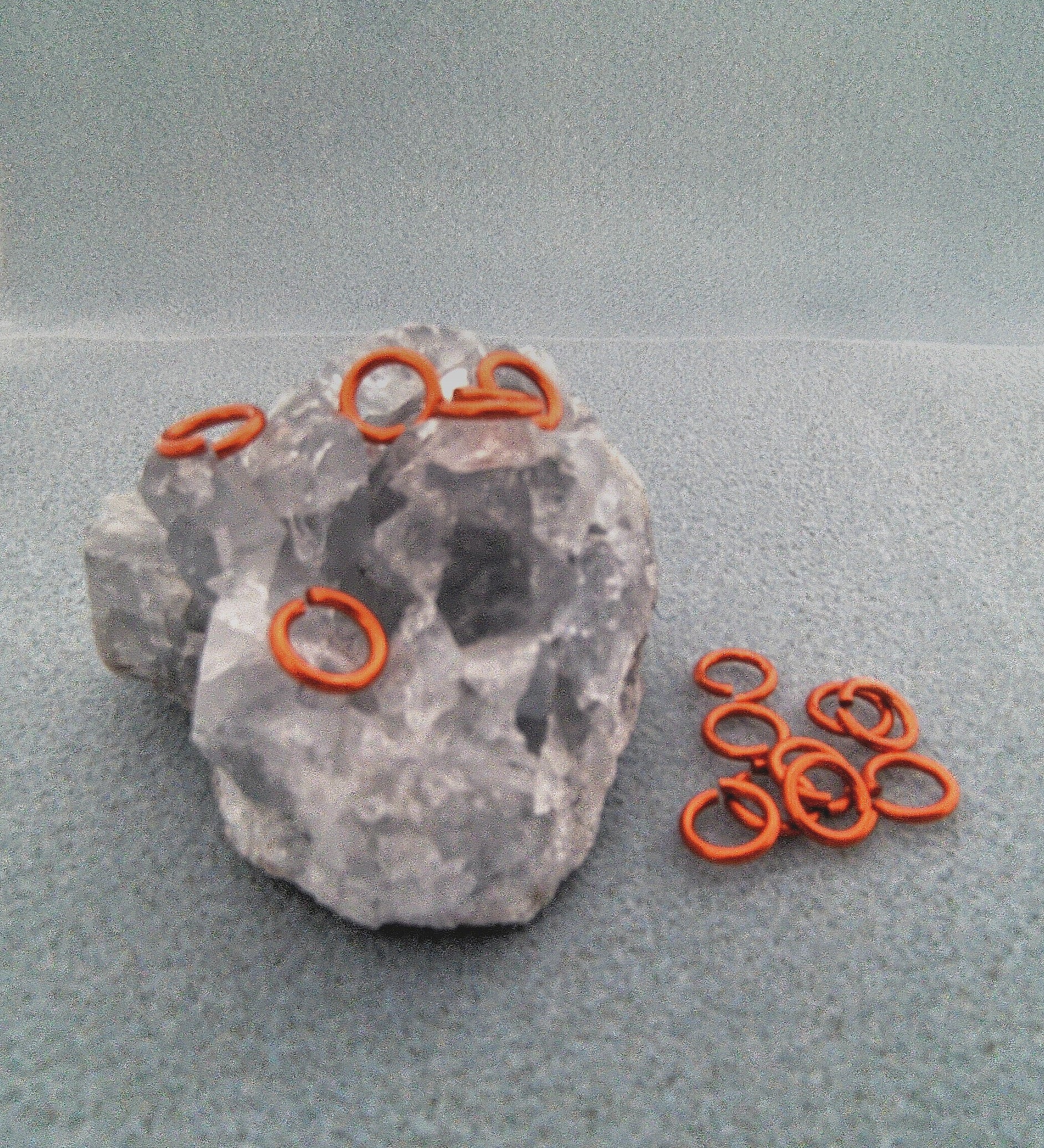 Anneau 16G / 1 cm - Orange (20 pces)