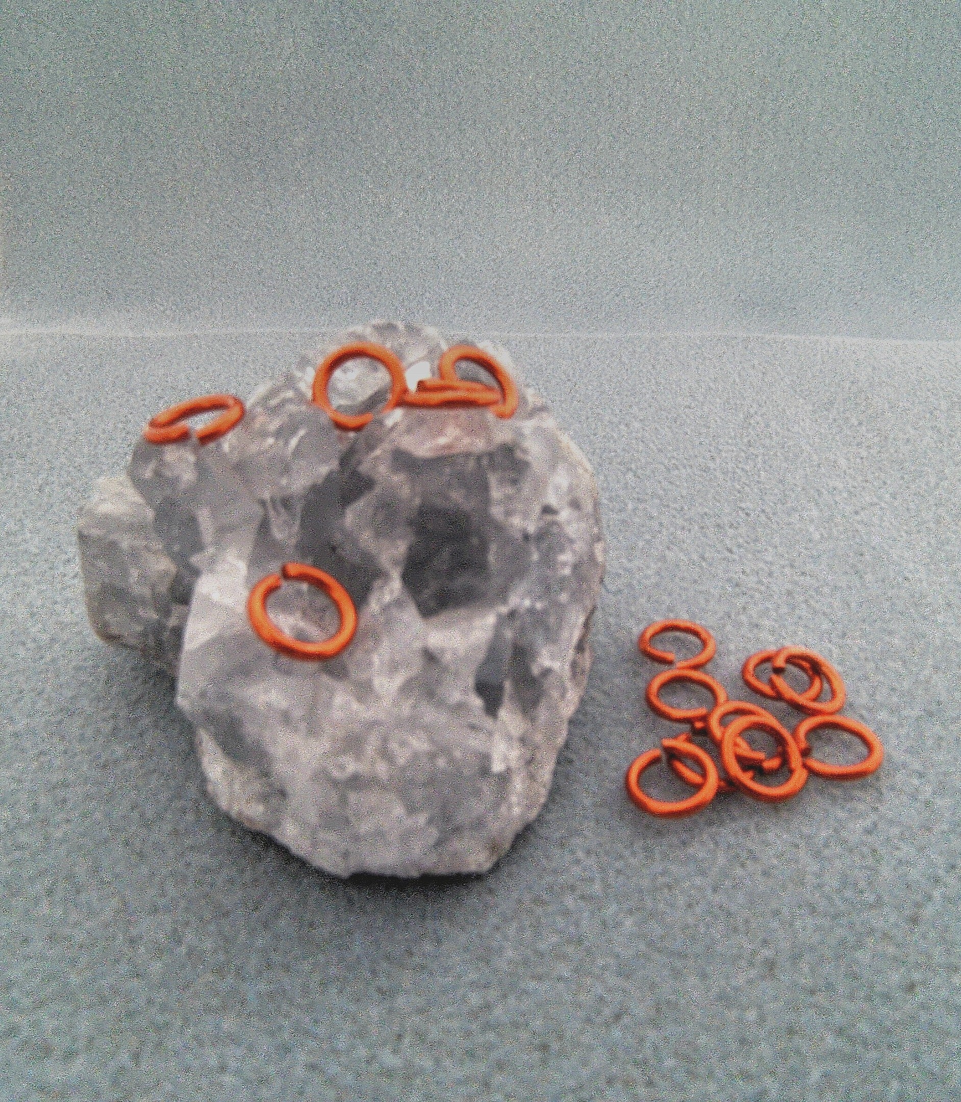 Anneau 16G / 1 cm - Orange (20 pces)