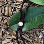 Bracelet en nylon - Marron (1 pce)