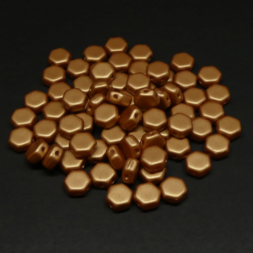 Nid d'abeille - Métal cuivre mat