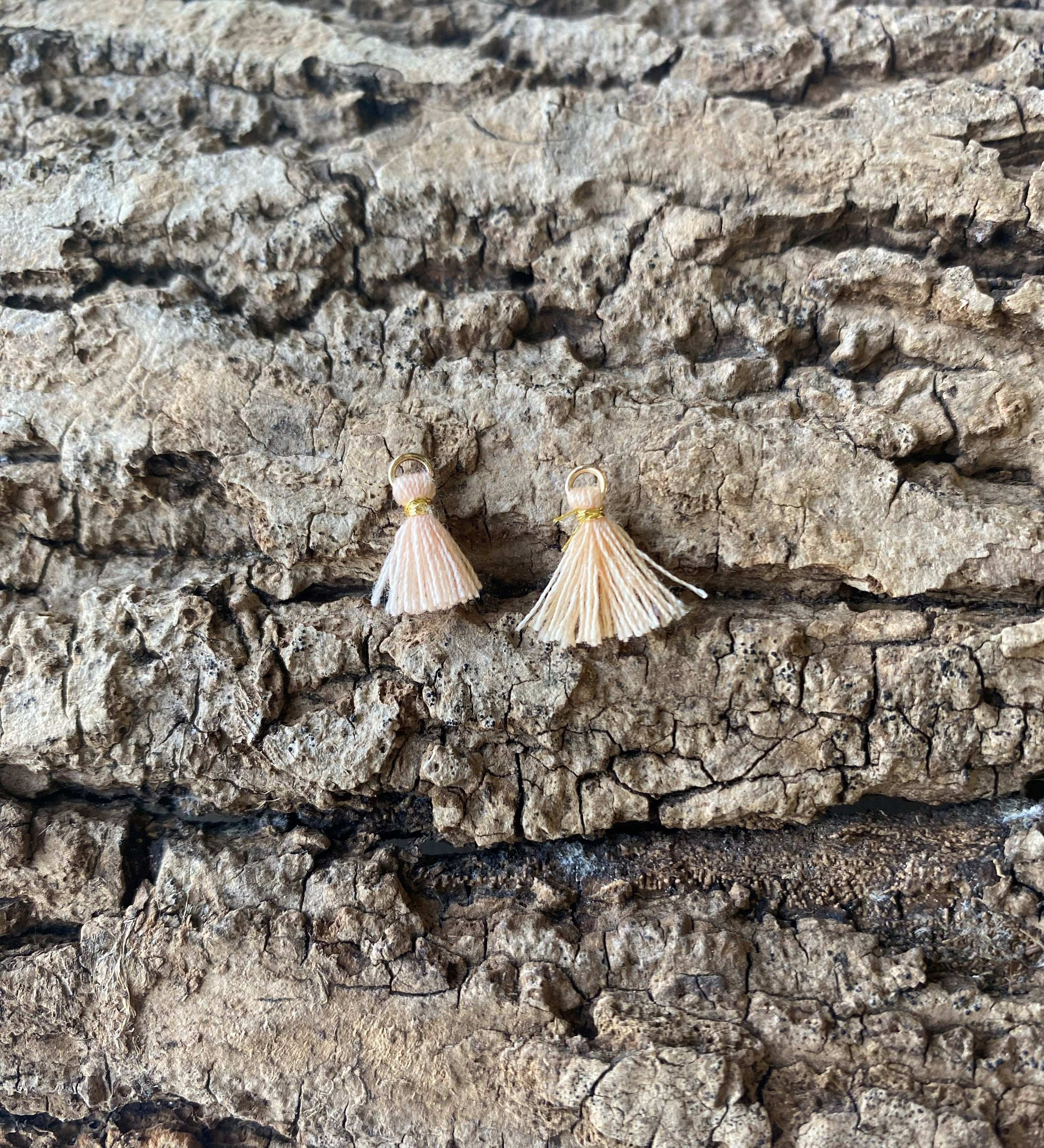 Mini pompon Beige souris (1 pce)