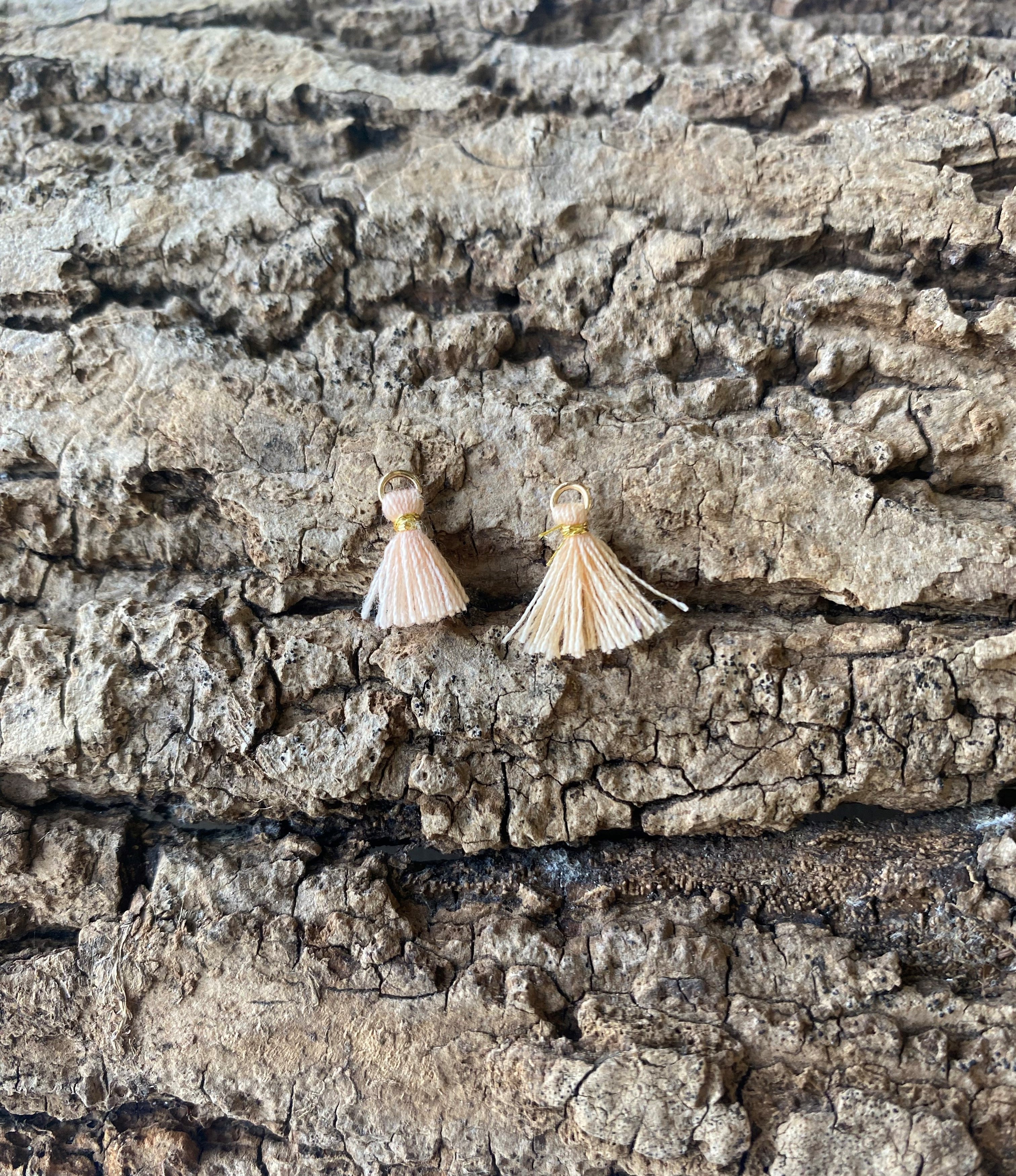 Mini pompon Beige souris (1 pce)