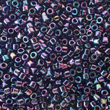 Delica 11 - Prune foncée irisée métallisée  (4 g)