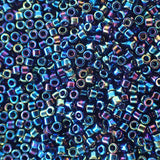 Delica 11 - Bleu iris métalissé irisé (4g)