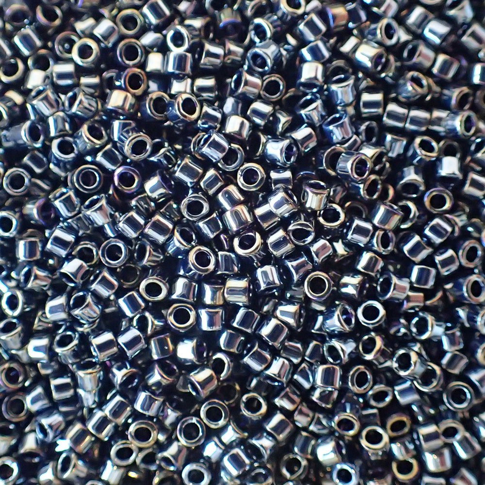 Delica 11 - Acier métallisé irisé (4 g)