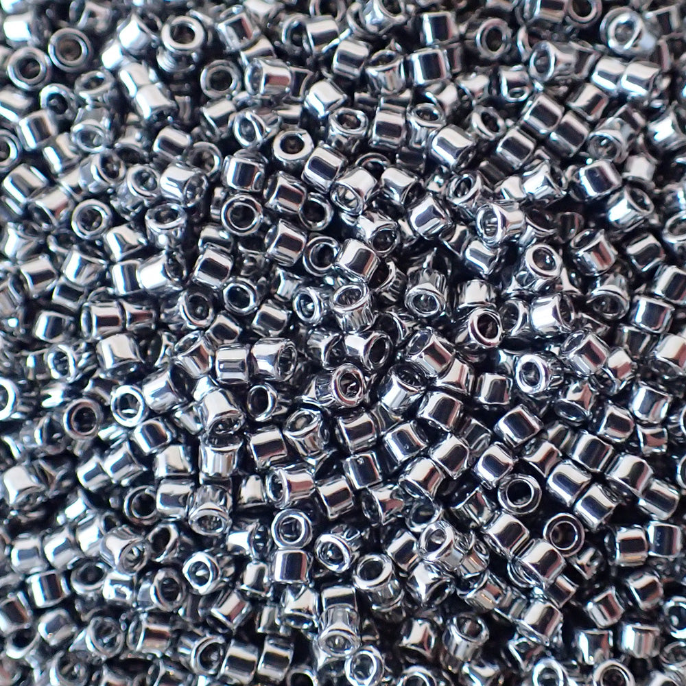 Delica10 - Perle de verre  - Platine - Palladium (4 g) 