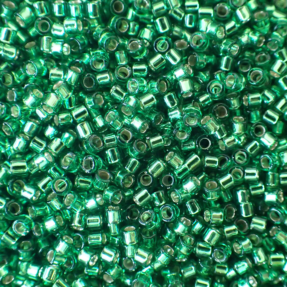 Delica 11 - Vert argenté (4 g)