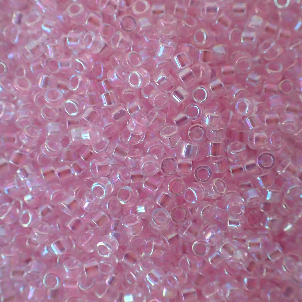 Delica 11 Rose Transparent -  AB (4 g)