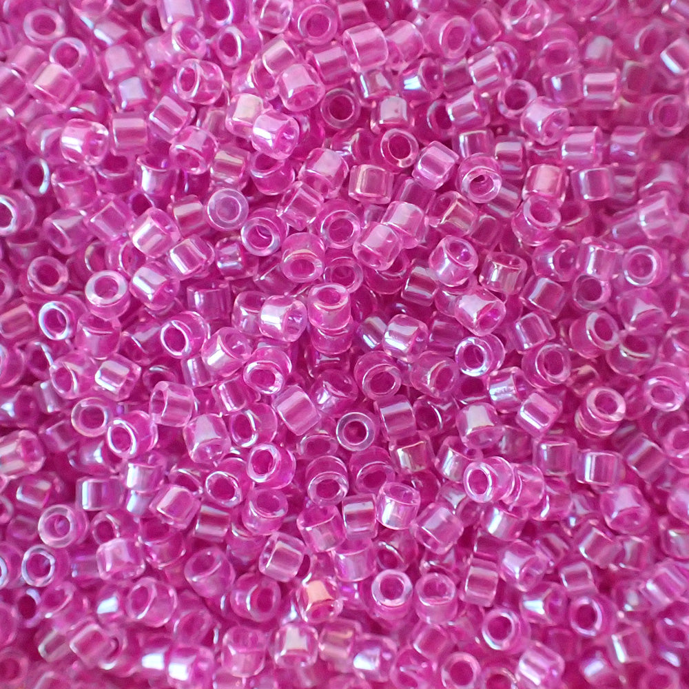 Delica 11 - Fuchsia cristal AB (4 g)