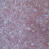 Delica 11 - Rose pâle transparent AB (4 g)