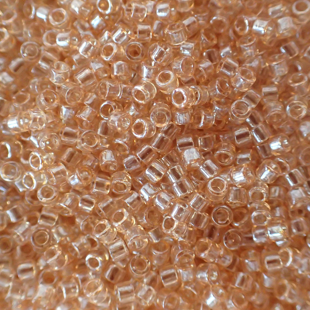 Delica 11 - Or clair lustrée topaze (4 g)