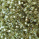 Delica 11 - Olive dorée transparente lustrée (4 g)