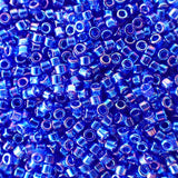 Delica 11 - Bleu Cobalt transparent AB (4 g)