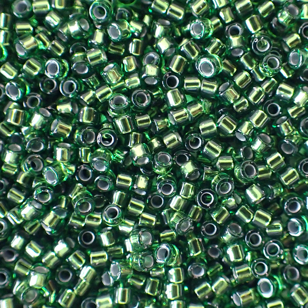 Delica 11 - Vert Jade argenté (4 g)