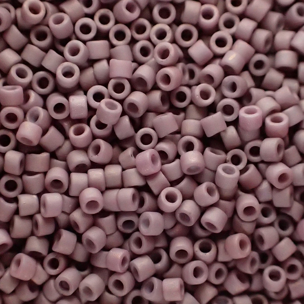 Delica 11 - Mauve mat lustré opaque (4 g)