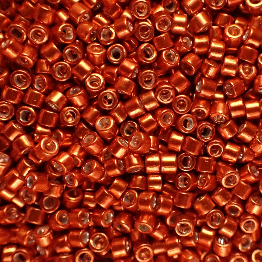 Delica 11 - Orange brûlé galvanisé (4 g)