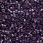 Delica 11 - Aubergine teintée nickelée (4 g)