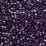 Delica 11 - Aubergine teintée nickelée (4 g)