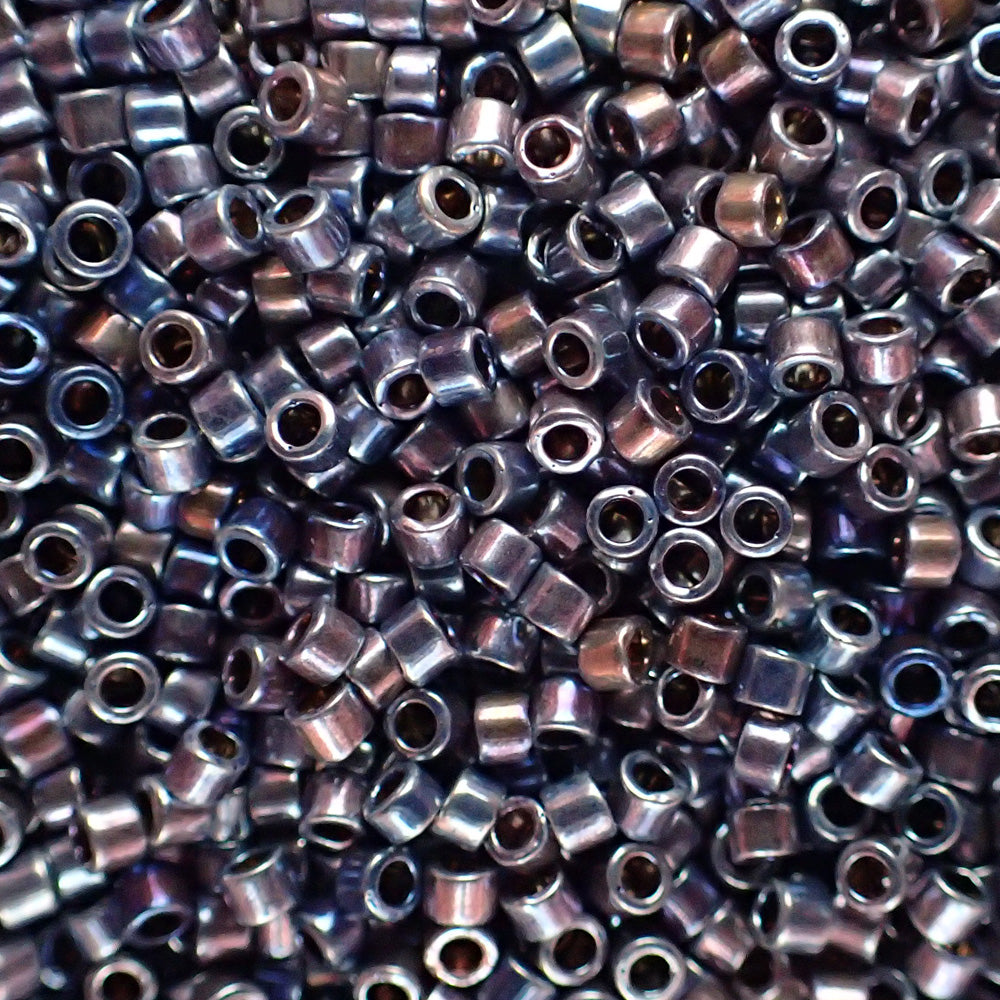 Delica 11 - Violet or iris plaquée palladium AB (4 g)