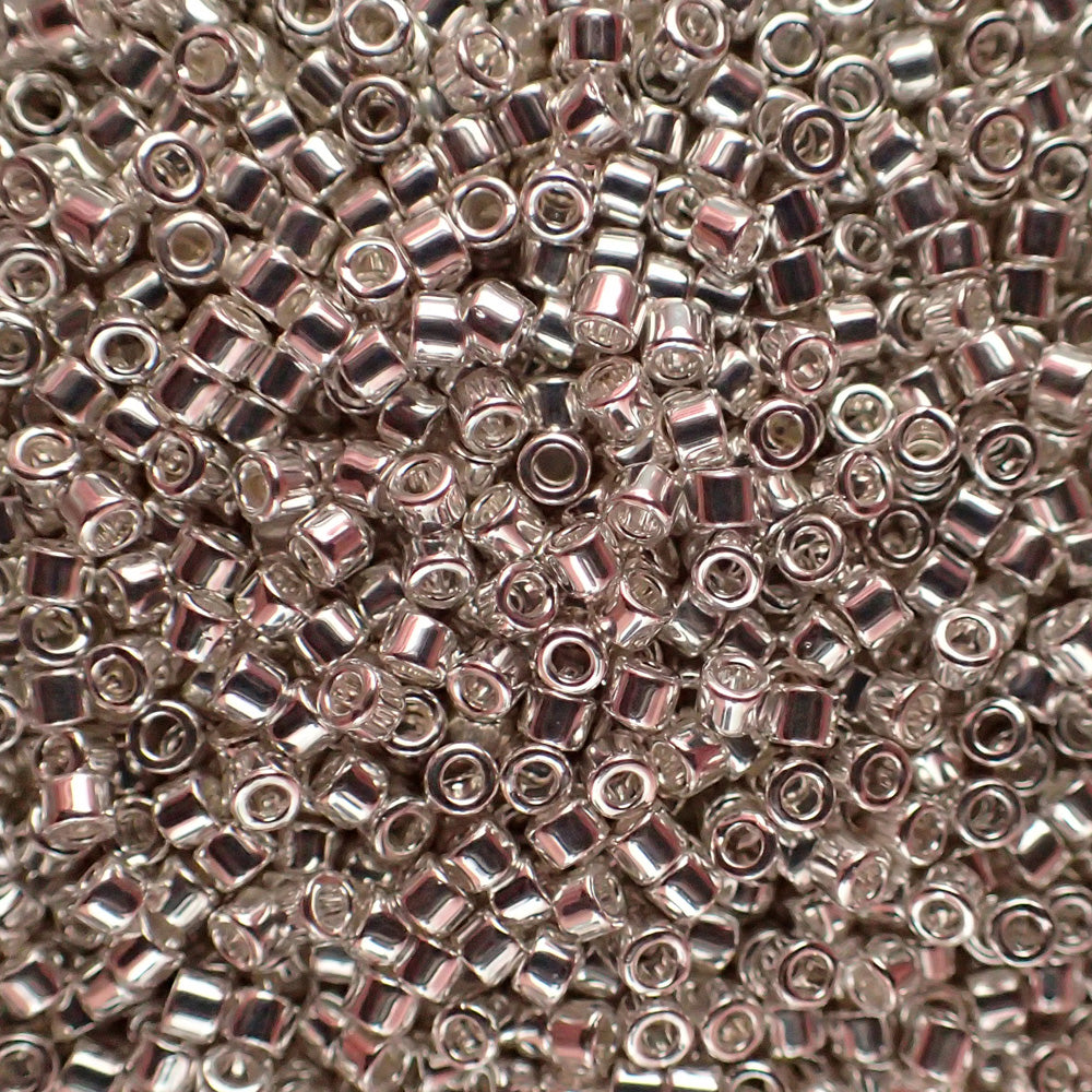 Delica 11 - Plaqué argent brillant (4 g)