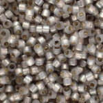 Delica 11 - Albâtre gris fumée clair teintée argentée (4 g)