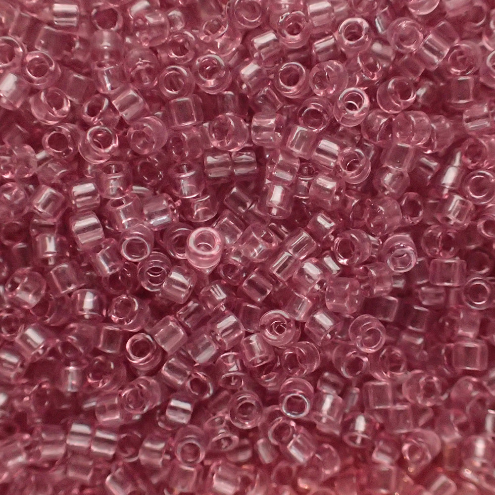 Delica 11 - Améthyste fumée transparente (4 g)