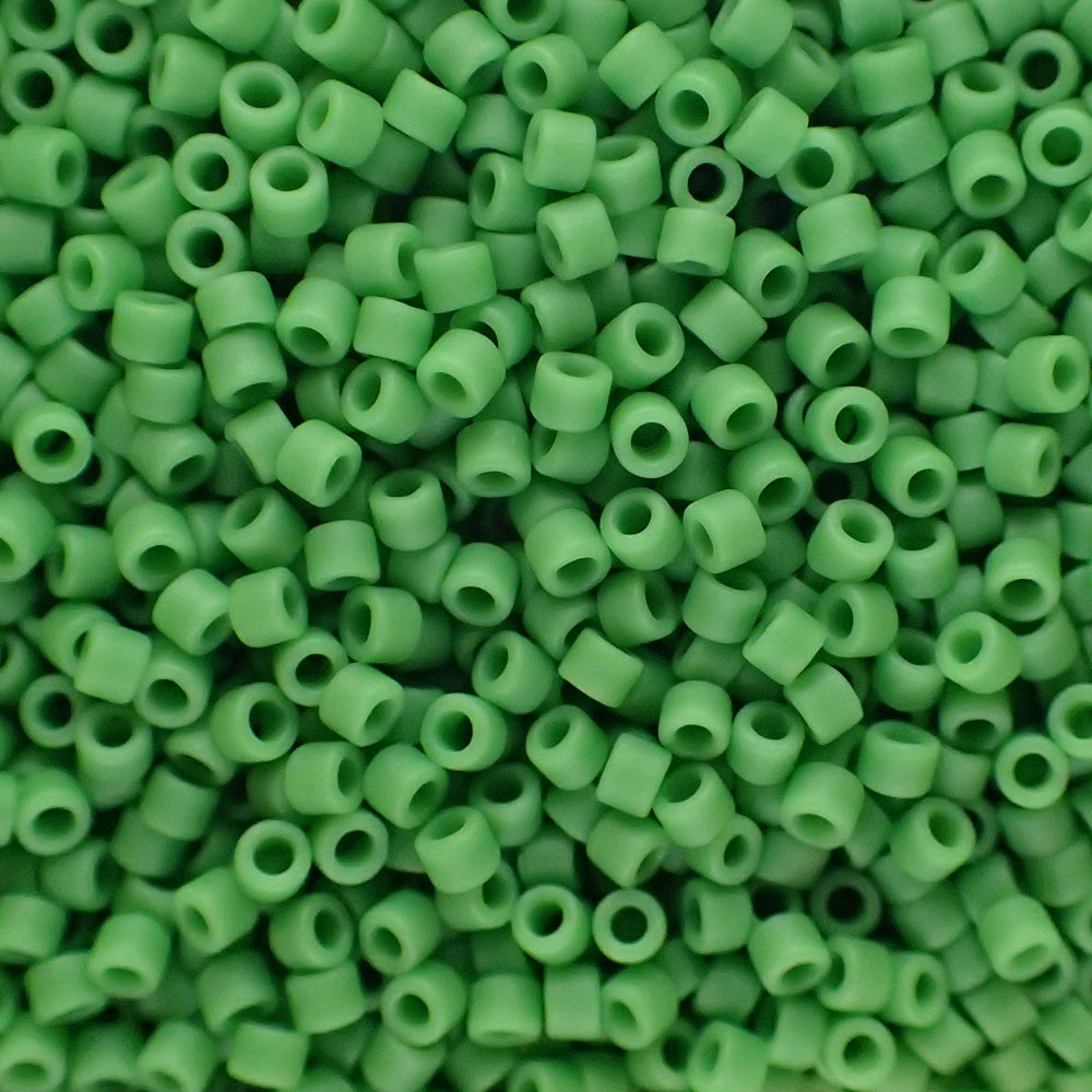 Delica 11 - Vert mat opaque (4 g)