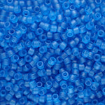 Delica 11 - Bleu Capri mat transparent (4 g)