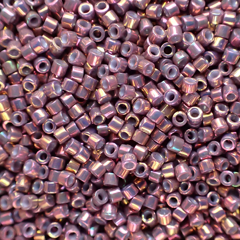 Delica 11 - thé métallisé, baies or iris (4 g)