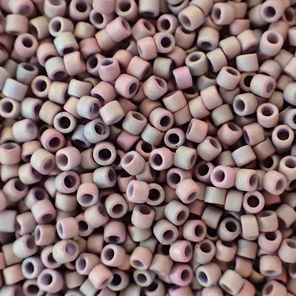 Delica 11 - Argile sombre métallisée mat AB (4 g)