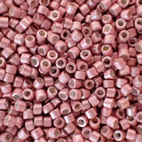 Delica 11 - Rose blush semi-givrée galvanisée (4 g)