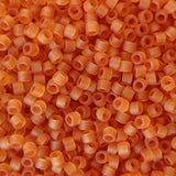 Delica 11 - Marigold transparent mat (4 g)