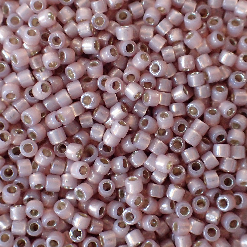 Delica 11 -  Opale coquille  argentée (4 g)