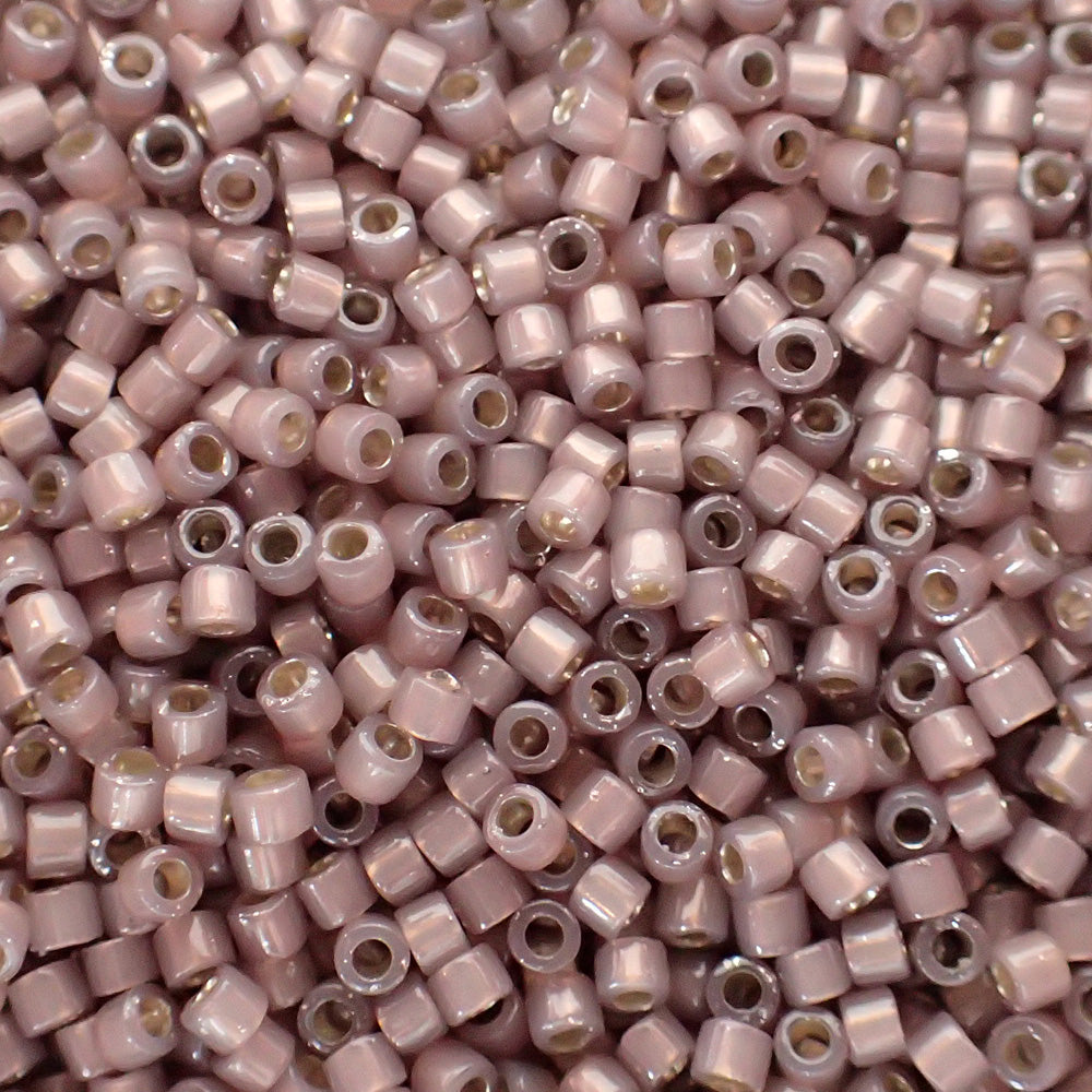 Delica 11 - Opale cannelle argentés (4 g) 