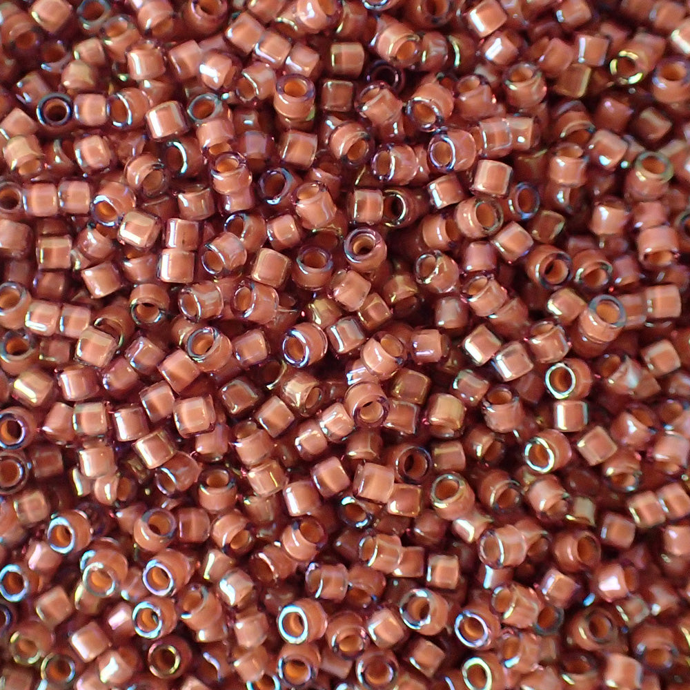 Delica 11 - Rose améthyste doublé AB (4 g)