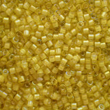 Delica 11 - Jaune ligné blanc  AB (4 g)