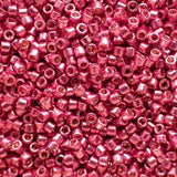 Delica 11 - Rose vif galvanisée duracoat (4 g)