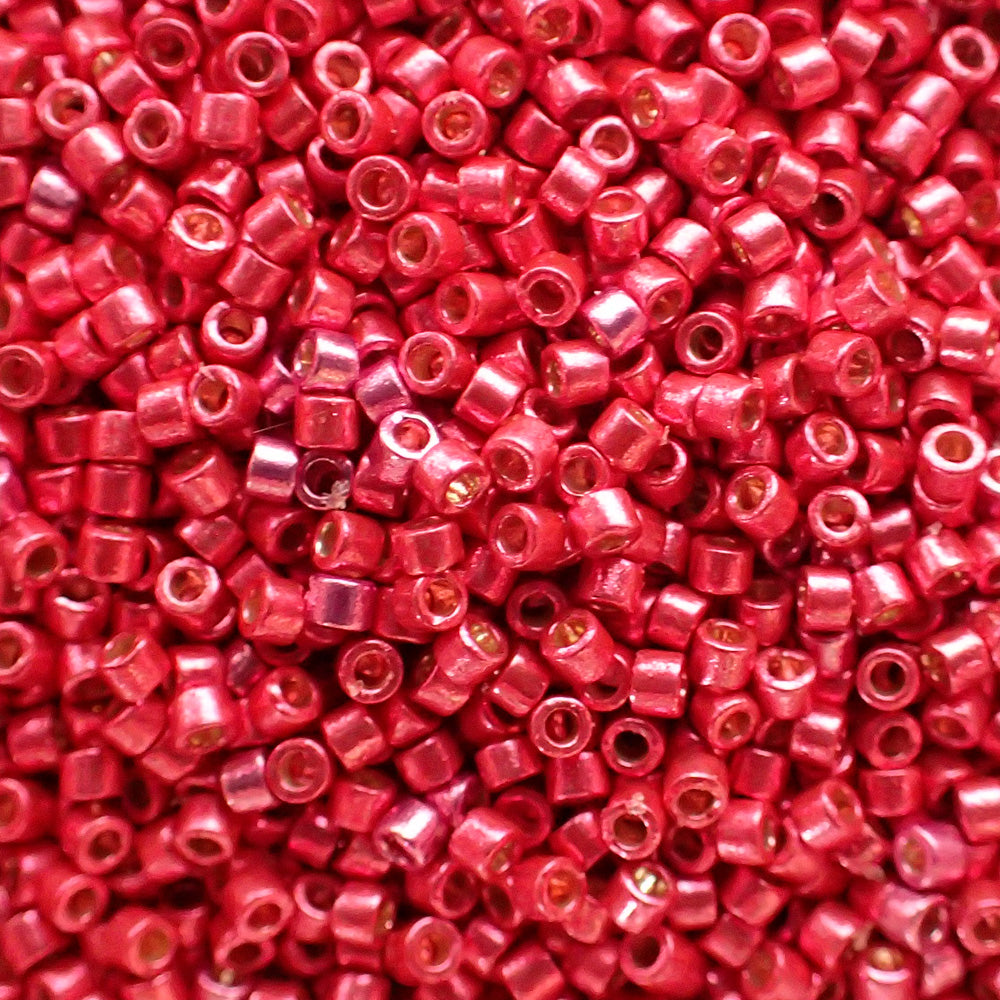 Delica 11 - Cranberry clair galvanisée duracoat (4 g)